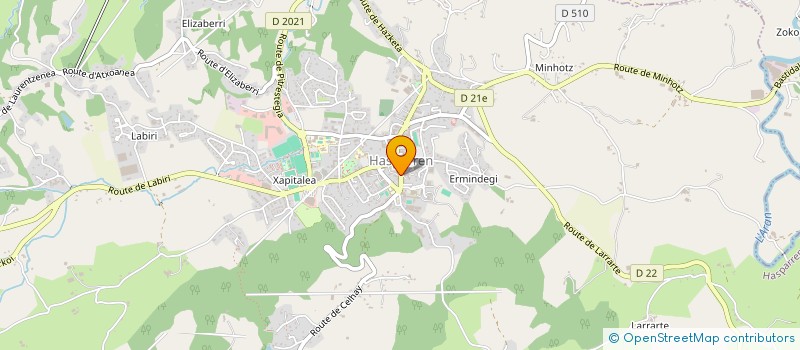 localisation de l'entreprise SCM AINTZINA à HASPARREN
