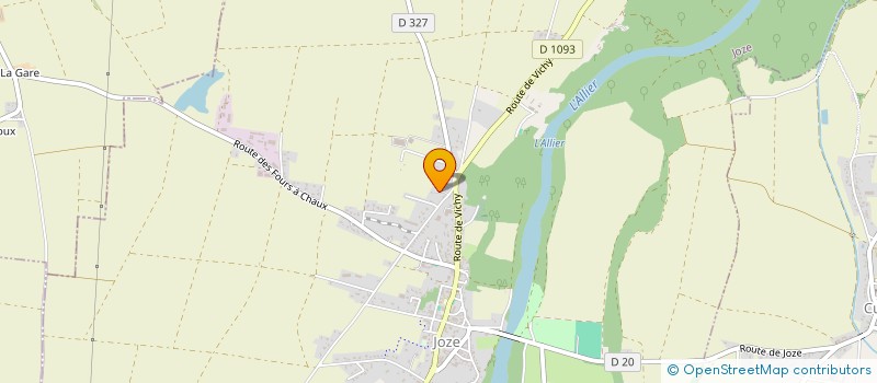 localisation de l'entreprise SCM AJME DE JOZE  JOZE