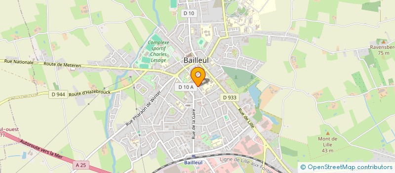 localisation de l'entreprise SCM ALAIN à BAILLEUL