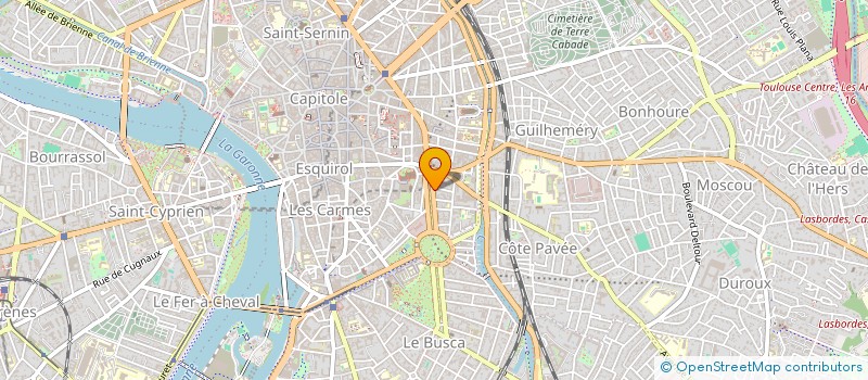 localisation de l'entreprise SCM ALLEES VERDIER à TOULOUSE