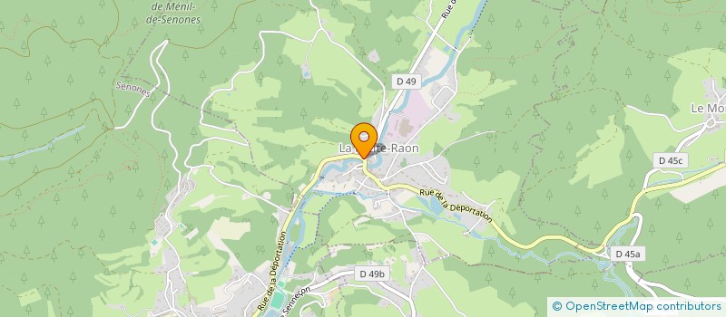 localisation de l'entreprise SCM AMBROISE - DALANCON à LA PETITE-RAON