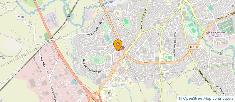 localisation de l'entreprise SCM AMEPY à CHOLET