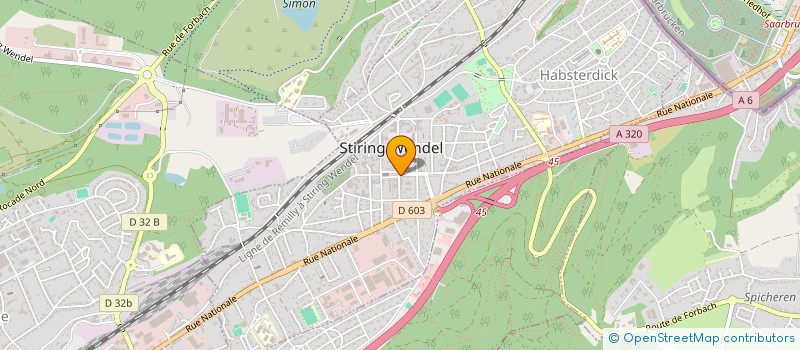 localisation de l'entreprise SCM AMMA  STIRING-WENDEL