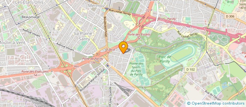 localisation de l'entreprise SCM ANATOLE à VENISSIEUX