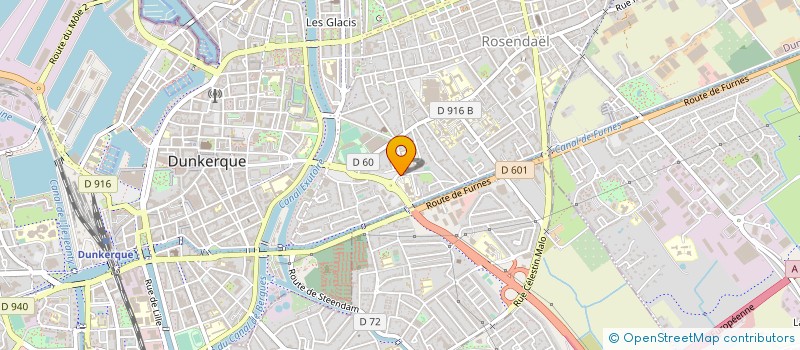 localisation de l'entreprise SCM ANESTH VILLETTE à DUNKERQUE