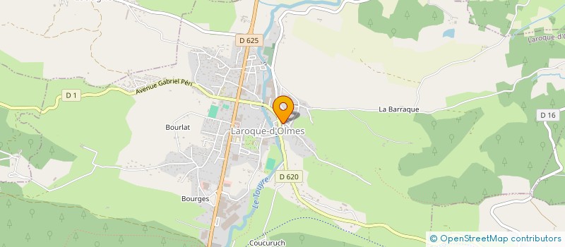 localisation de l'entreprise SCM ANESTHESISTES REANIM CLINIQ SOULANO à TABRE