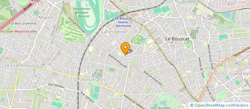 localisation de l'entreprise SCM ANESTHESISTES REANIMATEURS TOURNY à BORDEAUX