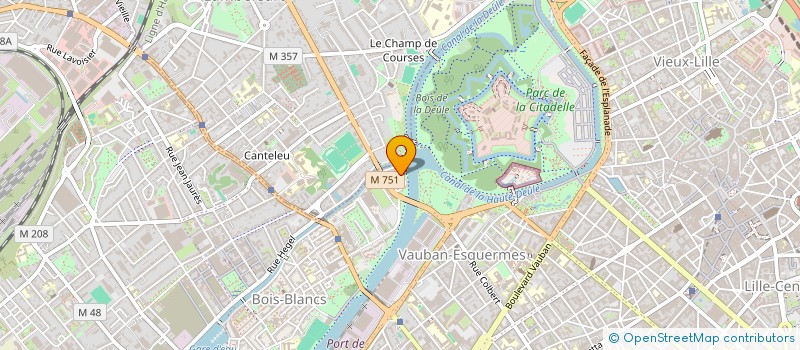 localisation de l'entreprise SCM ANGIOVASC à LILLE