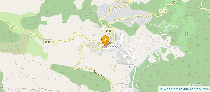 localisation de l'entreprise SCM ANTONA CAUVIN DUVAL  BARGEMON