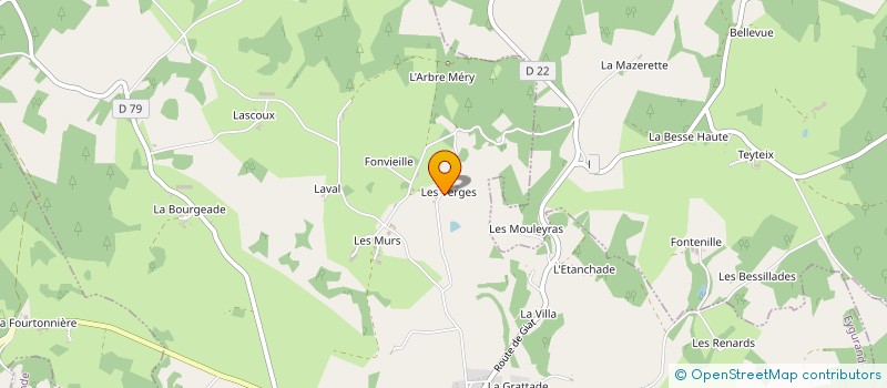 localisation de l'entreprise SCM ANTROP - BASCOULERGUE  MERLINES