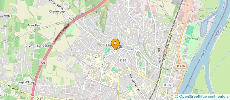 localisation de l'entreprise SCM APEX à MACON