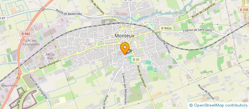 localisation de l'entreprise SCM APOLLINE à MONTEUX