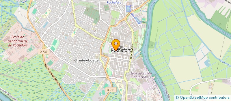 localisation de l'entreprise SCM APOLLINE SK  ROCHEFORT