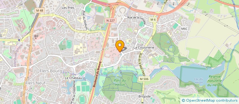 localisation de l'entreprise SCM ARCHICAB à VILLENEUVE-D'ASCQ