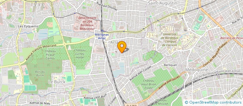 localisation de l'entreprise SCM ARMER à MERIGNAC