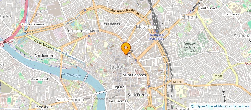 localisation de l'entreprise SCM ARS ALSACE à TOULOUSE