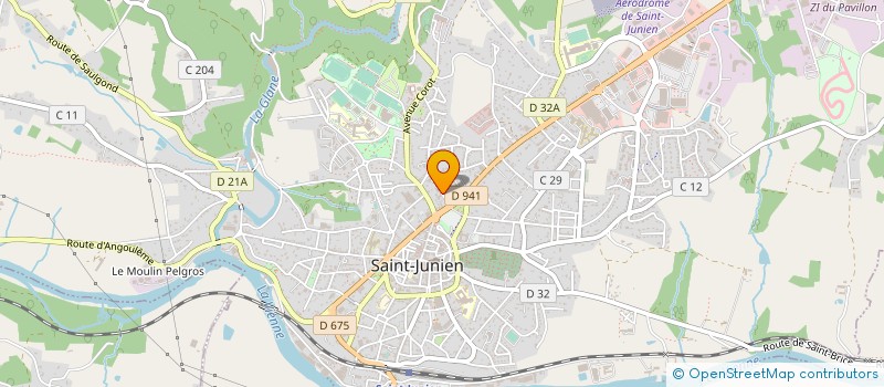 localisation de l'entreprise SCM ARSONVAL  SAINT-JUNIEN