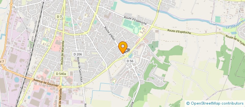 localisation de l'entreprise SCM ART DENT  MONTELIMAR