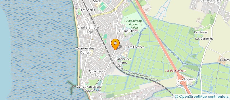 localisation de l'entreprise SCM ARTHUR à CHATELAILLON-PLAGE