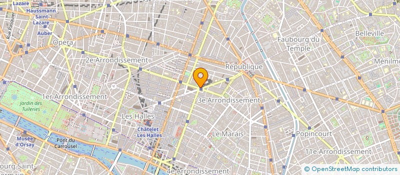 localisation de l'entreprise SCM ASR FC  PARIS