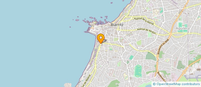 localisation de l'entreprise SCM ASSIE ET DURQUETY à BIARRITZ