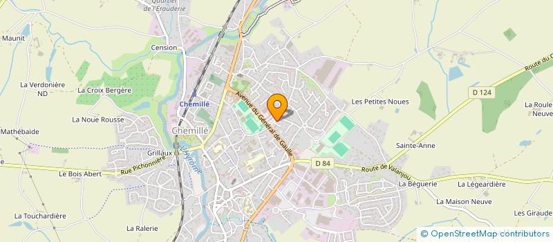 localisation de l'entreprise SCM ATLAS  CHEMILLE-EN-ANJOU