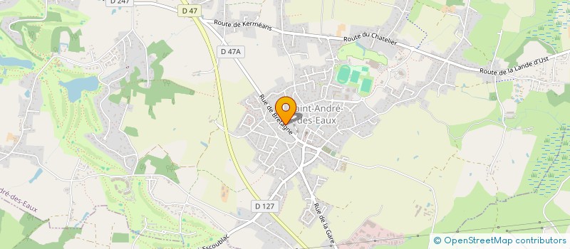 localisation de l'entreprise SCM AU FIL DES SOINS  SAINT-ANDRE-DES-EAUX