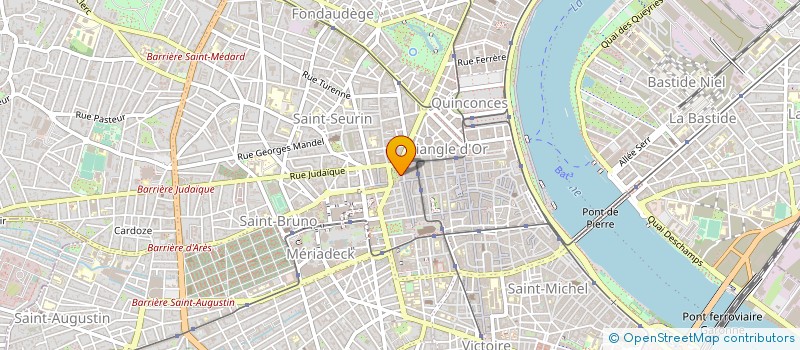 localisation de l'entreprise SCM AUBERTIN GAILLAC RAVAIL WALGER  BORDEAUX