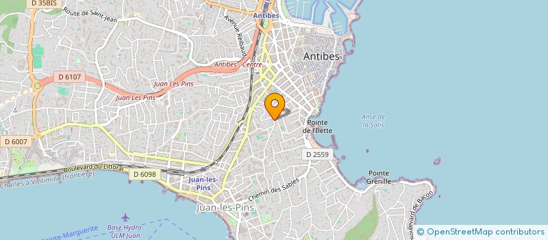 localisation de l'entreprise SCM AUBROT CONVENT GRIGNE ET MONEREAU  ANTIBES