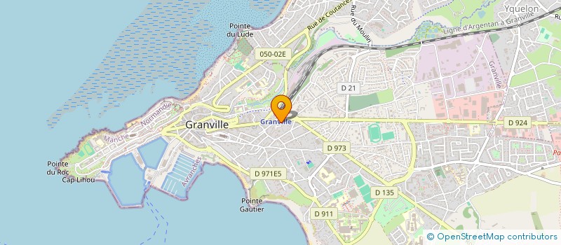 localisation de l'entreprise SCM AUBRY-LEMETAYER  GRANVILLE