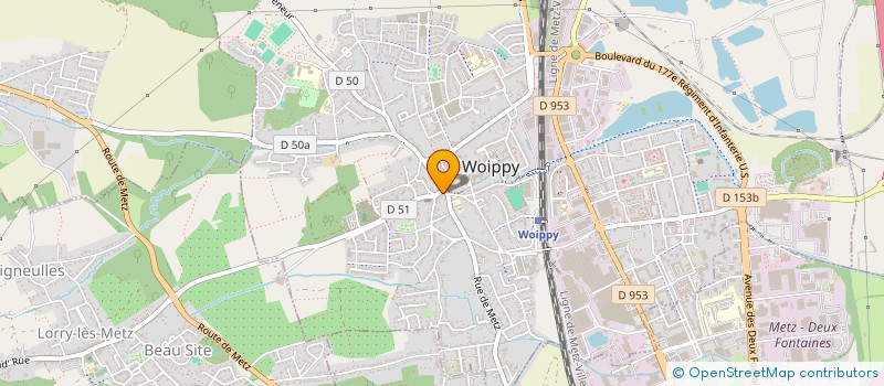 localisation de l'entreprise SCM AUBURTIN - CHIAVETTA à WOIPPY