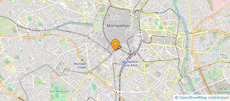 localisation de l'entreprise SCM AUCAEM à MONTPELLIER