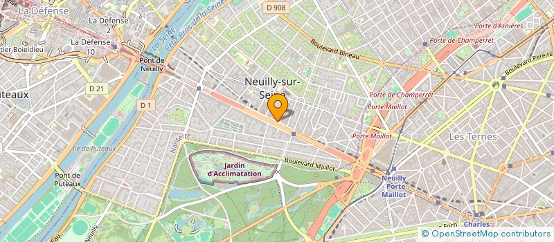localisation de l'entreprise SCM AUDE ET MARION LESENECHAL à NEUILLY-SUR-SEINE
