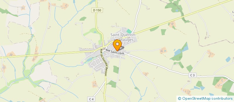 localisation de l'entreprise SCM AUGER  BEAUPREAU-EN-MAUGES