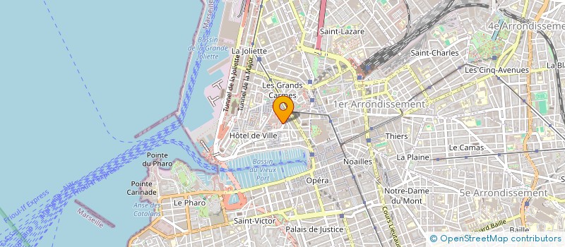 localisation de l'entreprise SCM AURELIE ET ALEXANDRE à MARSEILLE