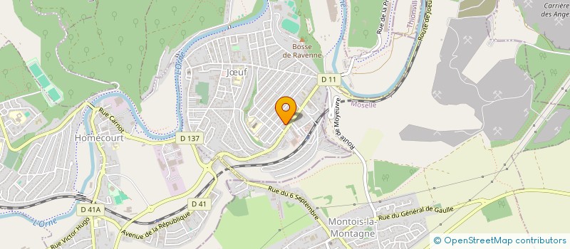 localisation de l'entreprise SCM AURELIE SCHAAF & SAMANTHA MEYER  JUF