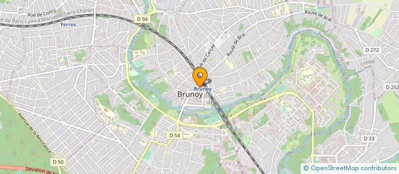 localisation de l'entreprise SCM AUSSET NODARIAN à BRUNOY