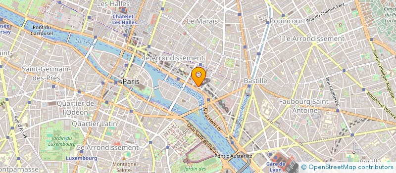 localisation de l'entreprise SCM AVE MARIA  PARIS