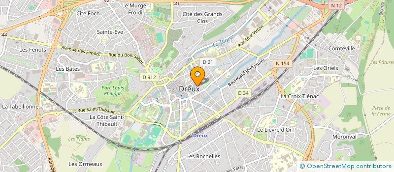 localisation de l'entreprise SCM AVERROES à DREUX