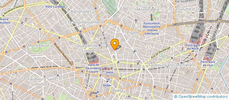 localisation de l'entreprise SCM AVOCA NAUCHE TROCHON DUBOIS VIEULOUP  PARIS