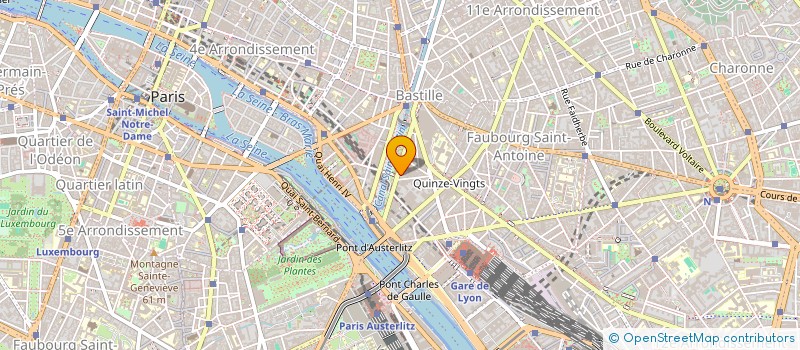 localisation de l'entreprise SCM AVOCATS - 26 BLVD DE LA BASTILLE  PARIS