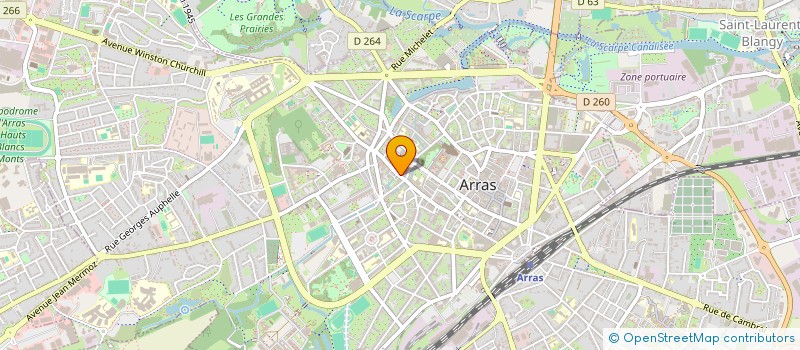 localisation de l'entreprise SCM AVOCATS DU SQUARE SAINT JEAN à ARRAS