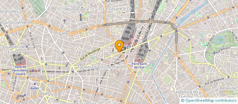 localisation de l'entreprise SCM AVOCATS NORD LAFAYETTE  PARIS