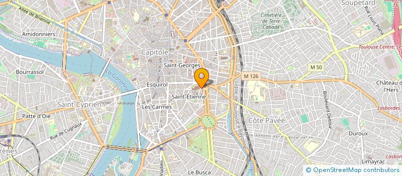 localisation de l'entreprise SCM AVRIL COMBES à TOULOUSE