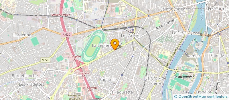 localisation de l'entreprise SCM AXXIUM à TOULOUSE