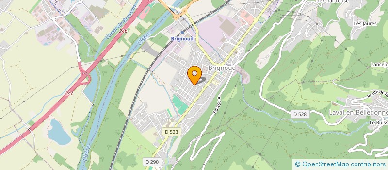 localisation de l'entreprise SCM AYMOZ ET FOURNIER-BOUVARD  VILLARD-BONNOT