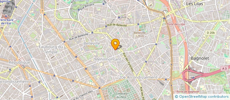 localisation de l'entreprise SCM B-A BA  PARIS