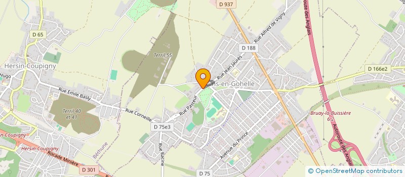 localisation de l'entreprise SCM B2K  SAINS-EN-GOHELLE