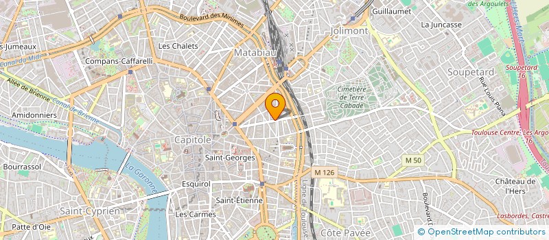 localisation de l'entreprise SCM BAG à TOULOUSE