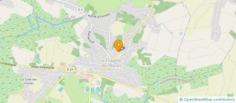 localisation de l'entreprise SCM BALANCE à LA CHAPELLE-DES-MARAIS